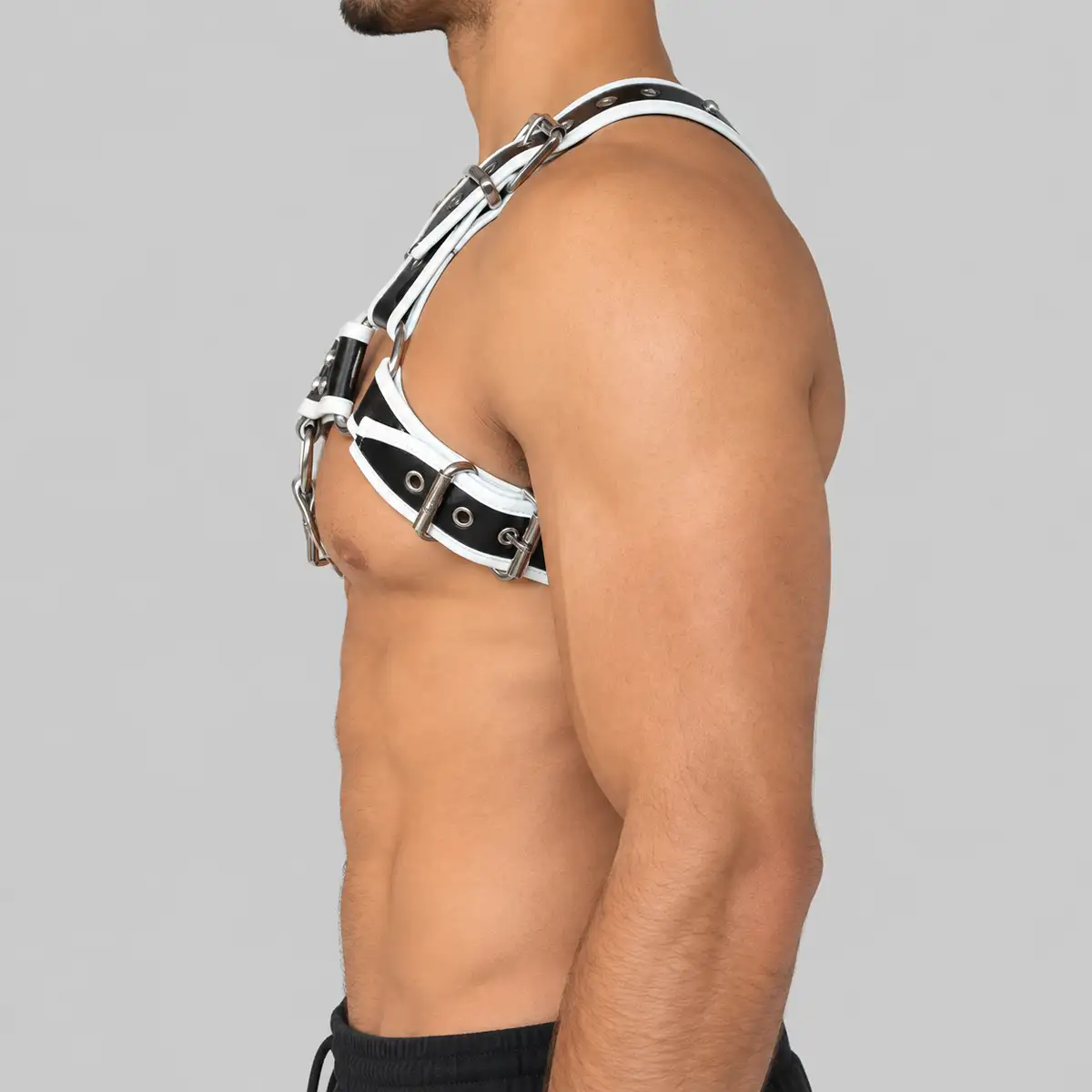 Leather Harness Men Fashion - Image 3