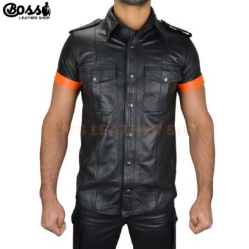Classic Leather Shirt