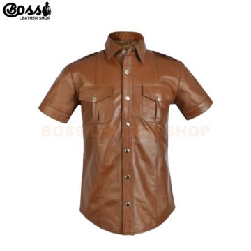 Real Leather Shirt