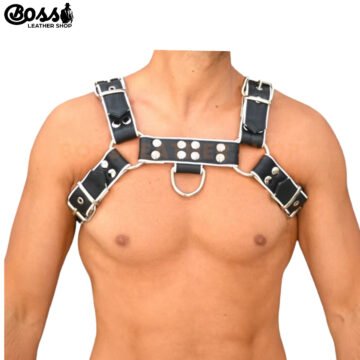 Real Leather Harness Men