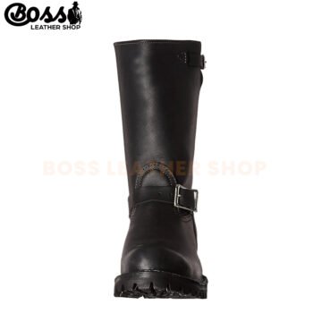 Mens Black Leather Boots