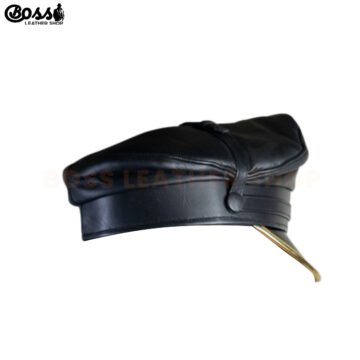 Alternative view of Vintage Leather Cap