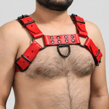 Chest Harness Men Leather