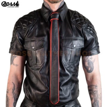 Leather Tie For Men