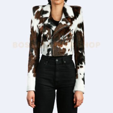 Women Fashion Leather Jacket