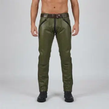 Genuine Leather Pants Men​