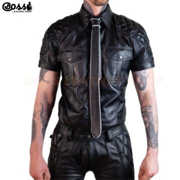 Leather Tie Men