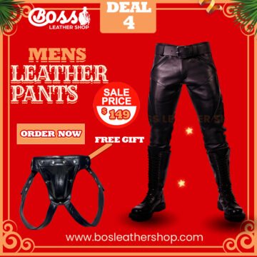 Mens Leather Pants Sale