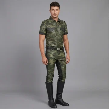 Camo Leather Uniforms