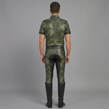 Alternative view of Camo Leather Uniforms