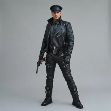 Leather Outfits For Men