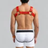 Mens Chest Harness Leather - Image 2