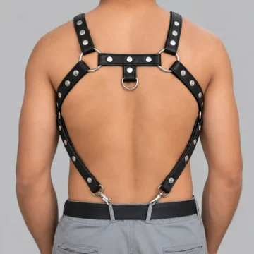 Alternative view of Full Body Leather Harness