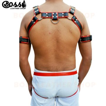 Alternative view of Leather Chest Harness For Men