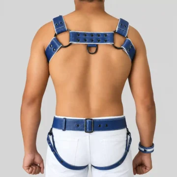 Alternative view of Leather Strap On Harness