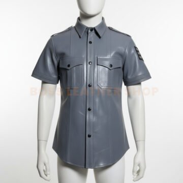 Gay Leather Shirts