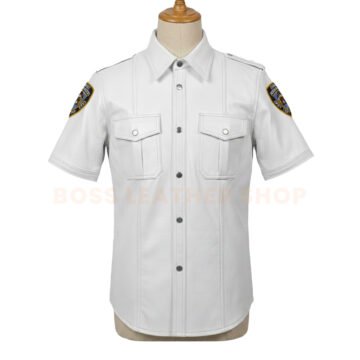 Police Leather Shirts