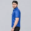 Blue Police Leather Shirt - Image 3