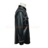 Mens Long Sleeves Leather Shirts - Image 3