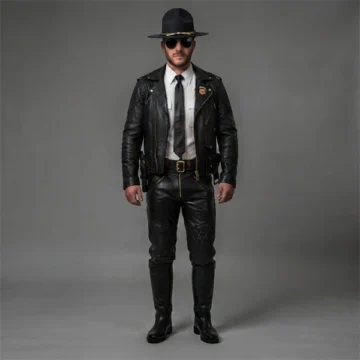 Cigar Gay Leather Uniform