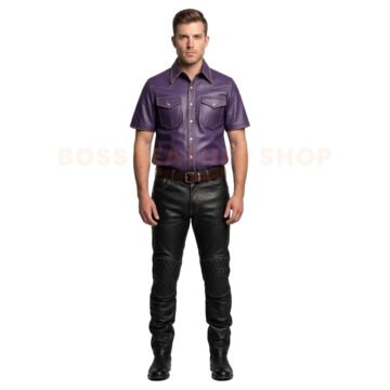 Mens Leather Outfits