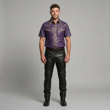 Mens Leather Outfits