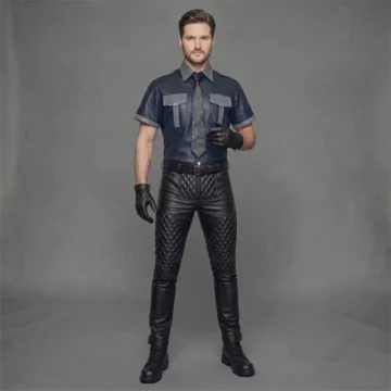 Leather Uniform Set