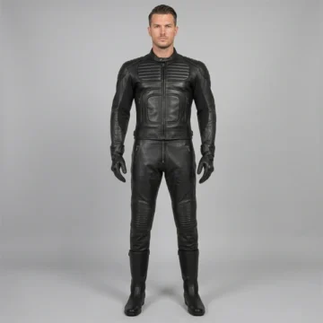 Mens Black Leather Uniforms