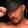 Kitten Bear Leather Cap