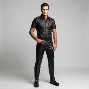 Made to Measure Leather Uniform