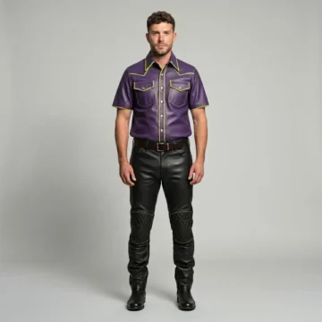 Gays Leather Uniform