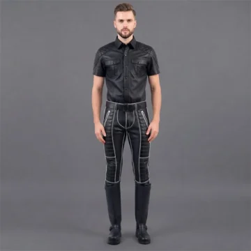 Mens Custom Leather Uniforms