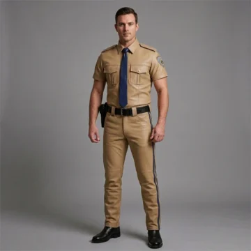 Leather CHP Uniform
