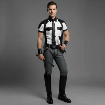 Leather Police Outfit