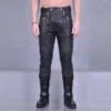 mens leather pants