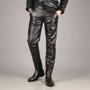 designer mens leather pants