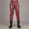 Brown Leather Pants