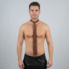 Brown Leather Ties