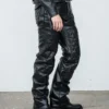 Daniel Leather Trouser - Image 3