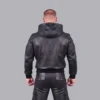 Leather Hooded Jakets - Image 2