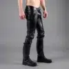 leather trousers for men - Image 3