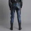 Leather Black Pants - Image 2