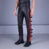 Black Leather Gay Pants - Image 3