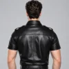 Black Leather Shirts - Image 2