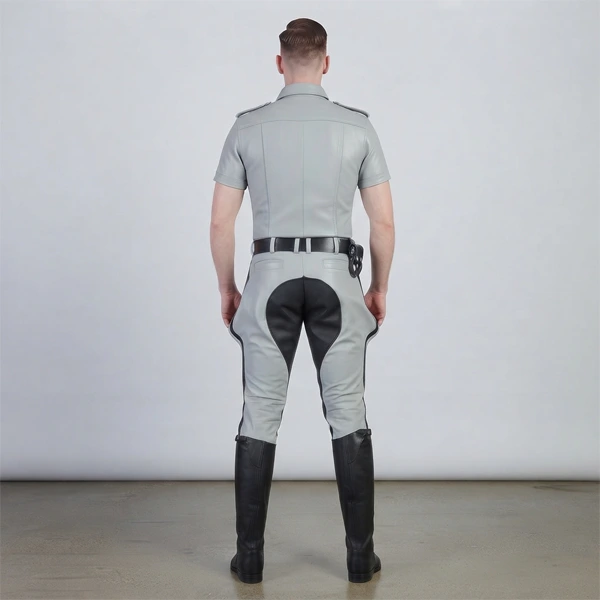 Grey Leather Uniform - Image 2