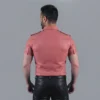 Pink Leather Shirt - Image 2