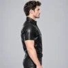 Black Leather Shirts - Image 3