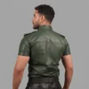 Green Leather Shirts - Image 2