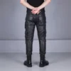 Mens Leather Pants For Boys - Image 2
