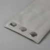 Grey Leather Wrist Band - Image 2